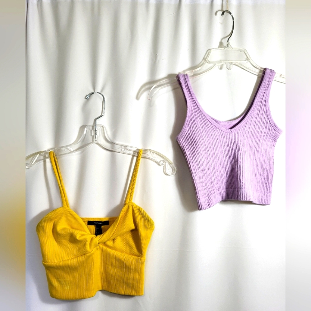 Forever 21 & Out From Under crop tops women's S & M  #1720